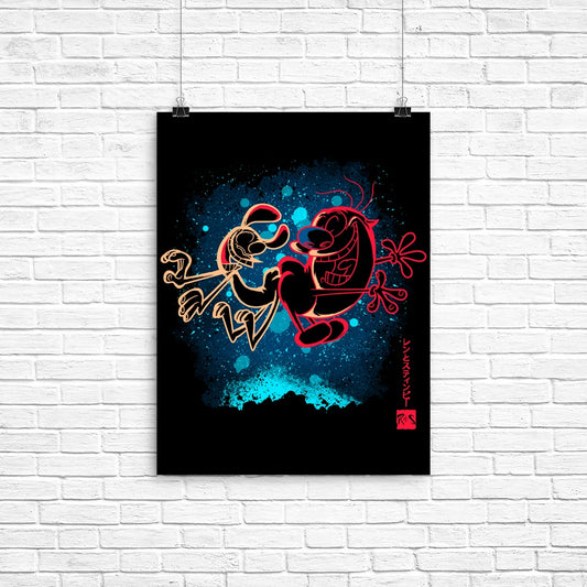 The Chihuahua and the Cat - Poster