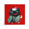 The Christmas Dragon - Canvas Print
