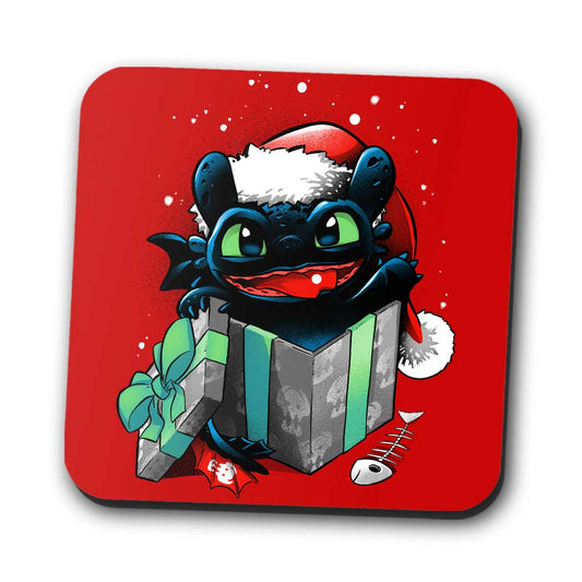 The Christmas Dragon - Coasters