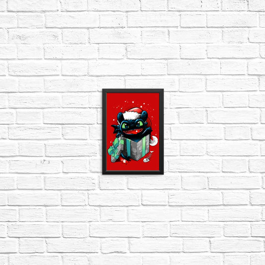 The Christmas Dragon - Posters & Prints