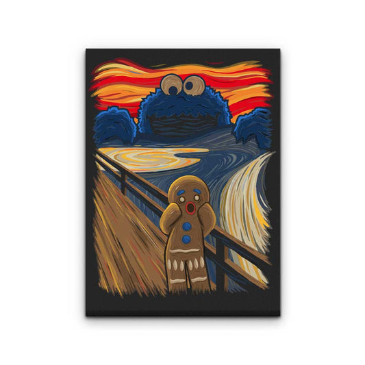 The Cookie Muncher - Canvas Print