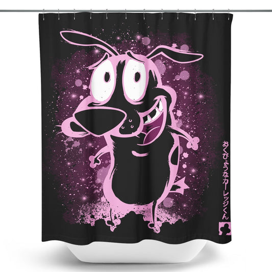 The Cowardly - Shower Curtain