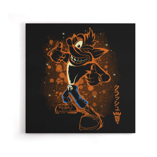 The Crash - Canvas Print