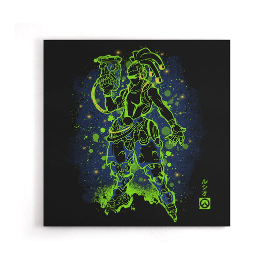 The DJ - Canvas Print