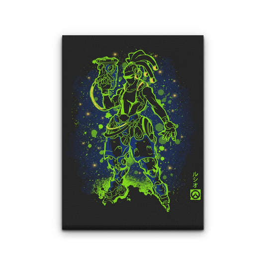 The DJ - Canvas Print