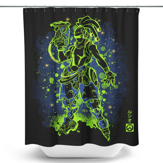 The DJ - Shower Curtain