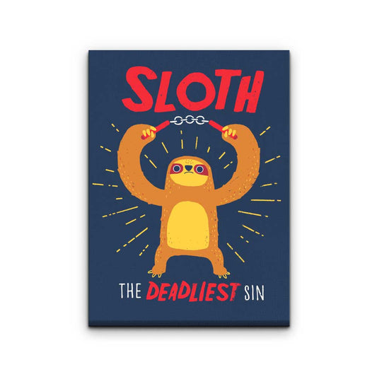 The Deadliest Sin - Canvas Print