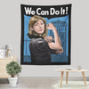 The Doctor Can Do It - Wall Tapestry