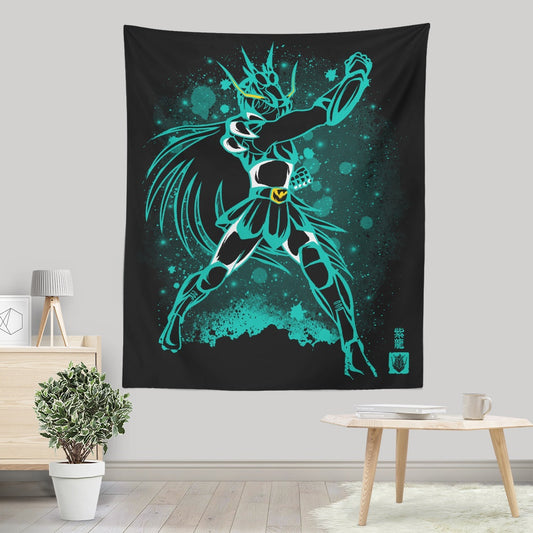 The Dragon Saint - Wall Tapestry