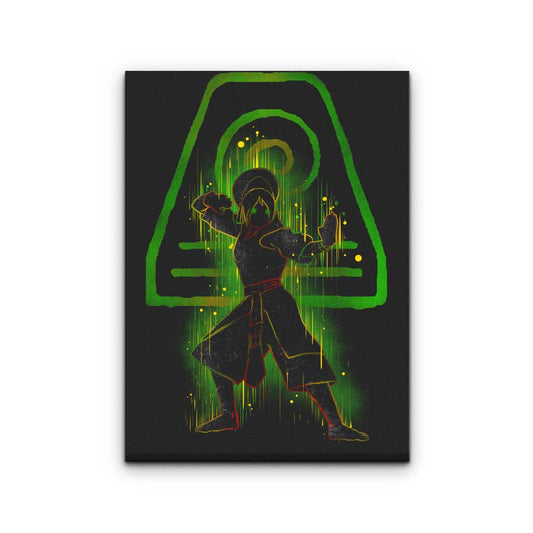 The Earth Bender - Canvas Print