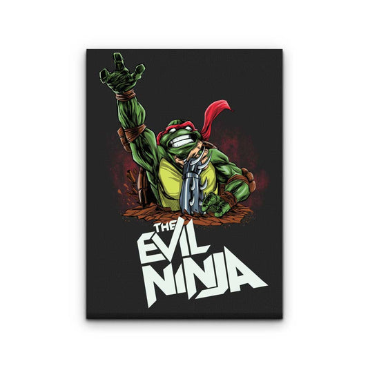 The Evil Ninja - Canvas Print