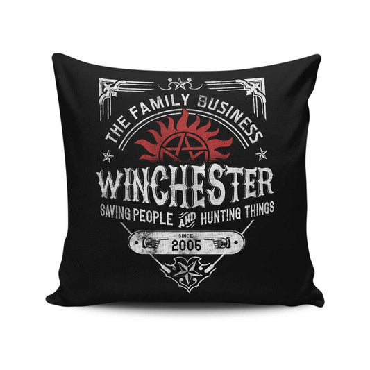The Family Business - Throw Pillow
