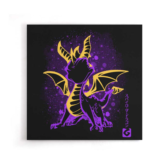 The Fiery Dragon - Canvas Print