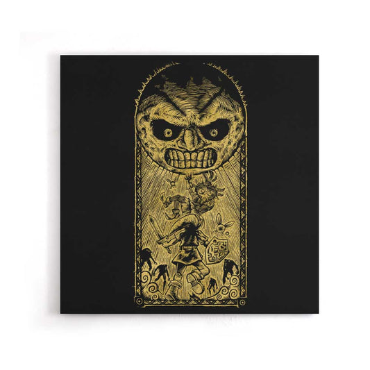 The Final Day (Gold) - Canvas Print