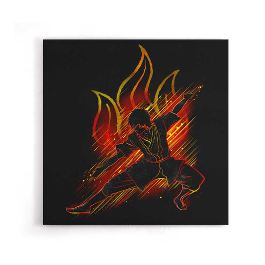The Fire Bender - Canvas Print