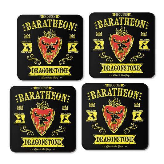 The Flaming Stag - Coasters