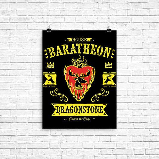 The Flaming Stag - Poster