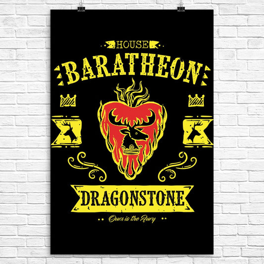 The Flaming Stag - Poster