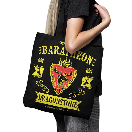 The Flaming Stag - Tote Bag