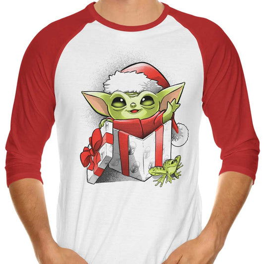 The Force of Christmas - 3/4 Sleeve Raglan T-Shirt