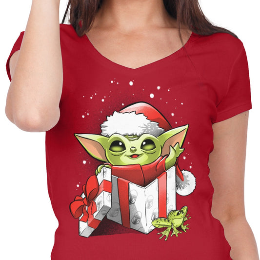 The Force of Christmas - Women's V-Neck