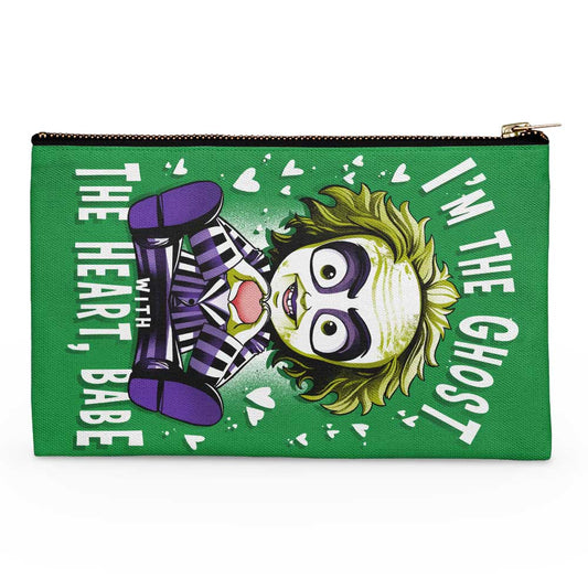 The Ghost with the Heart - Accessory Pouch