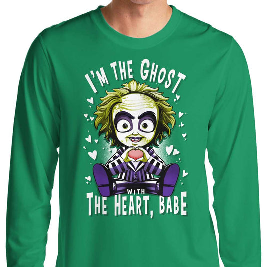 The Ghost with the Heart - Long Sleeve T-Shirt