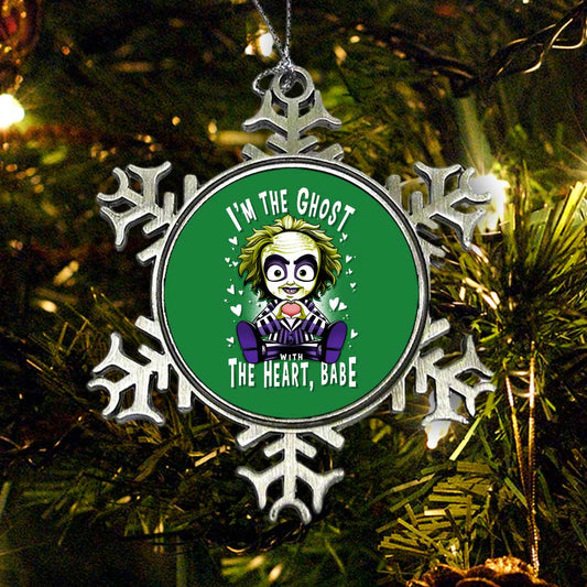 The Ghost with the Heart - Ornament