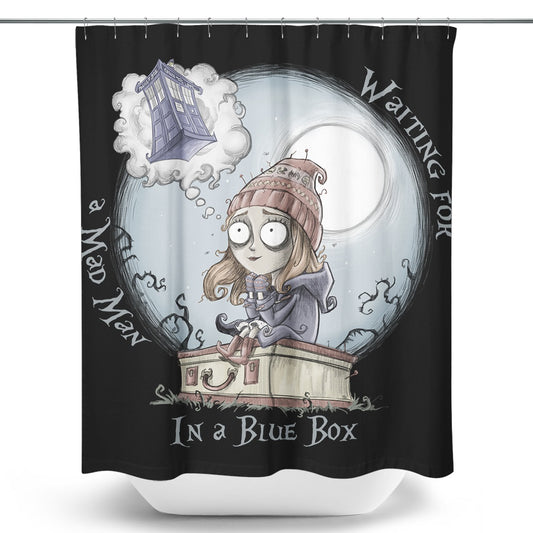 The Girl Who Waited - Shower Curtain