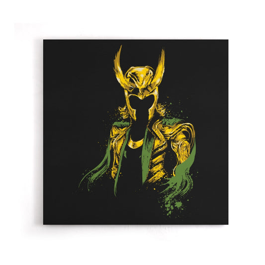 The God of Mischief - Canvas Print
