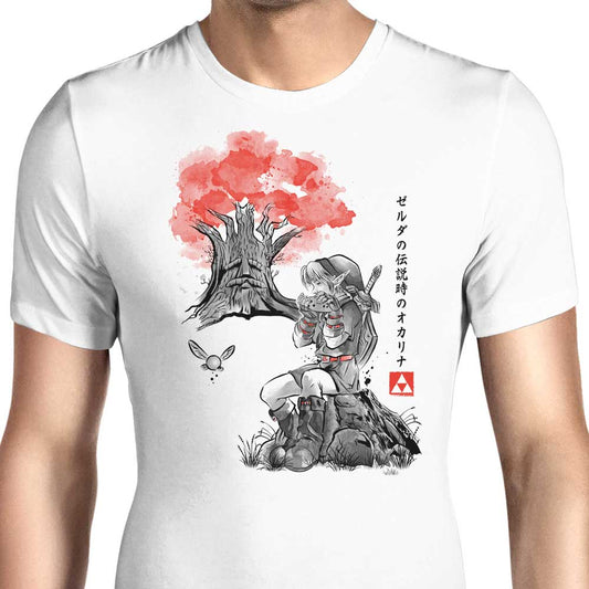 The Great Deku Sumi-e - Men's Apparel