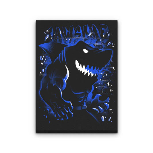 The Great White - Canvas Print