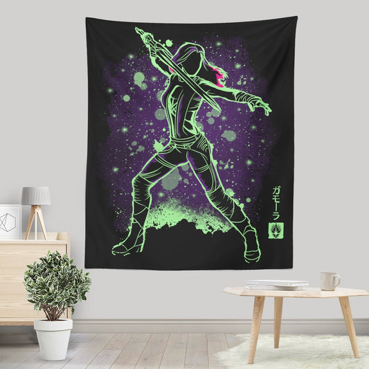 The Green Assassin - Wall Tapestry