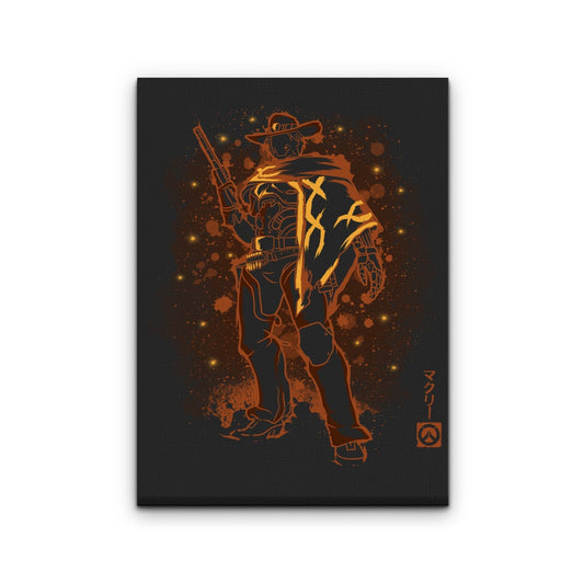 The Gunman - Canvas Print