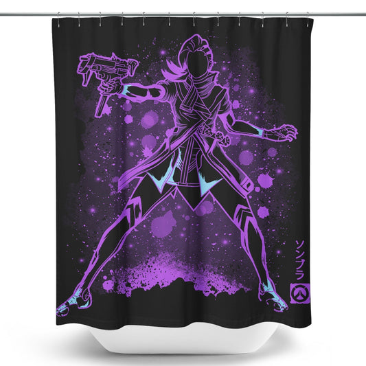 The Hacker - Shower Curtain