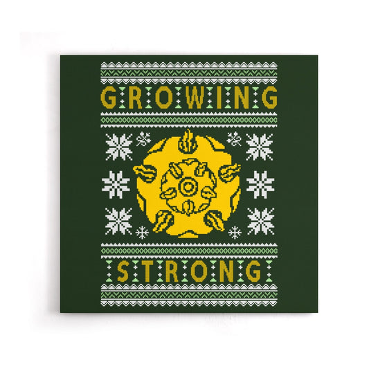 The Holidays are Growing Strong - Canvas Print