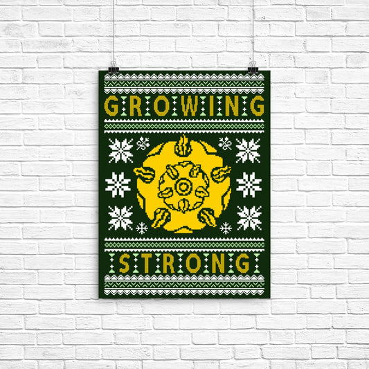 The Holidays are Growing Strong - Poster