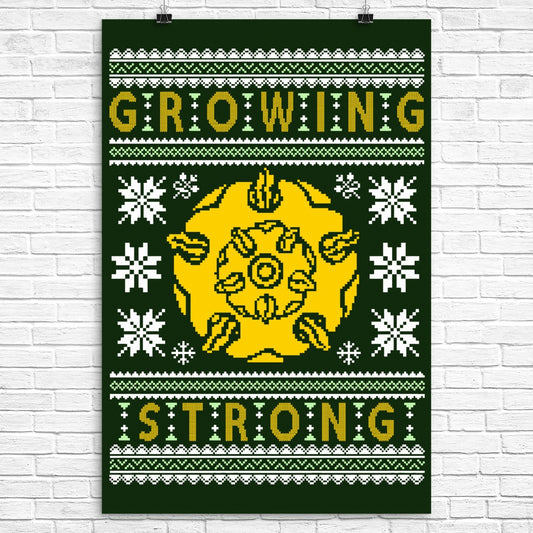 The Holidays are Growing Strong - Poster