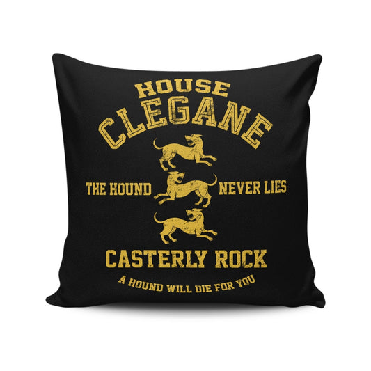 The Hound Never Lies - Throw Pillow