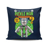 The Incredible Pickle Man - Throw Pillow