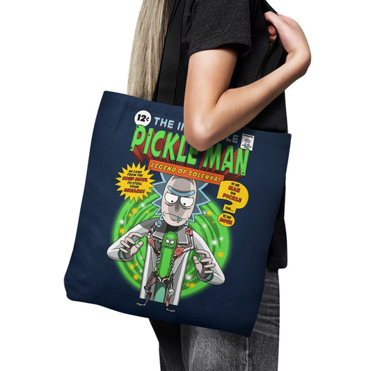 The Incredible Pickle Man - Tote Bag