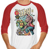 The Incredible Raph - 3/4 Sleeve Raglan T-Shirt