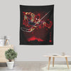 The Iron Attack - Wall Tapestry