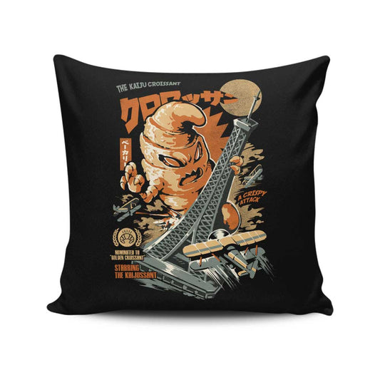 The Kaiju Croissant - Throw Pillow