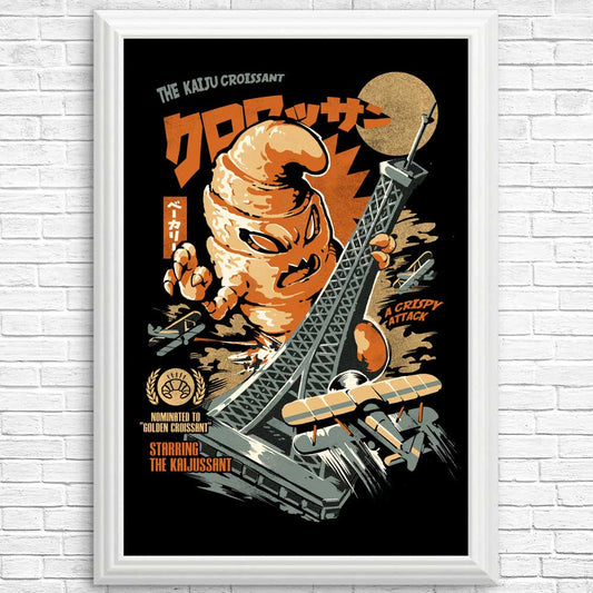 The Kaiju Croissant - Posters & Prints
