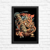 The Kaiju Spaghetti - Posters & Prints