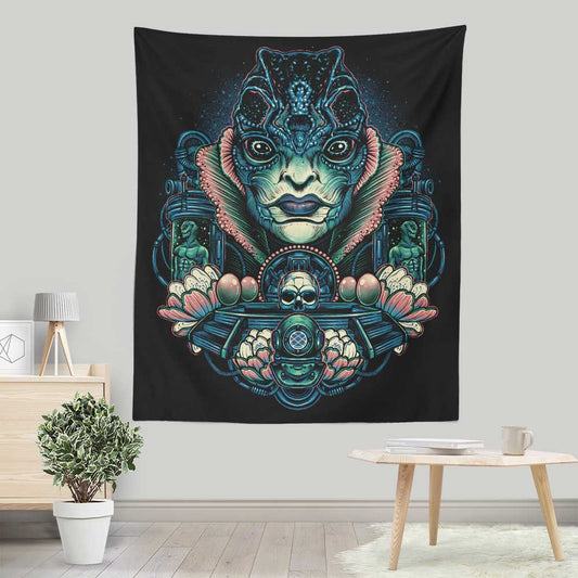 The Kind Amphibian - Wall Tapestry