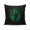 The Knight's Shadow - Throw Pillow