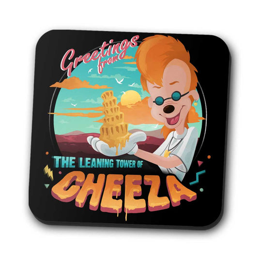 The Leaning Tower of Cheeza - Coasters