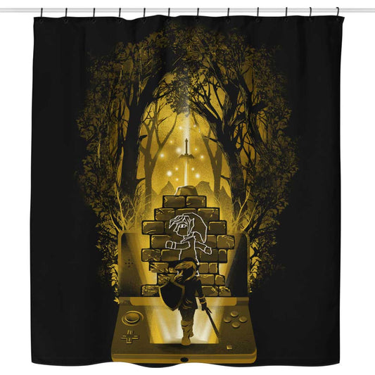The Legend Between Worlds - Shower Curtain